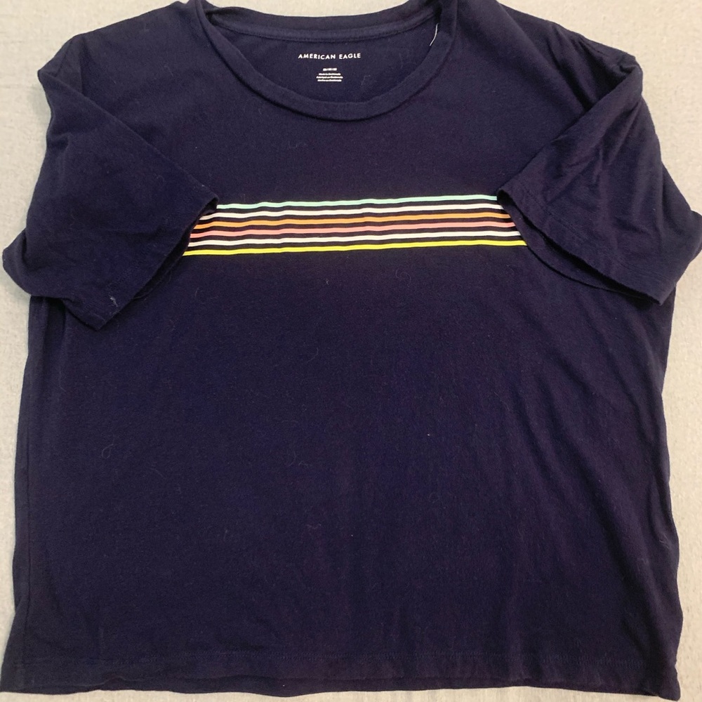 Short sleeve crop top